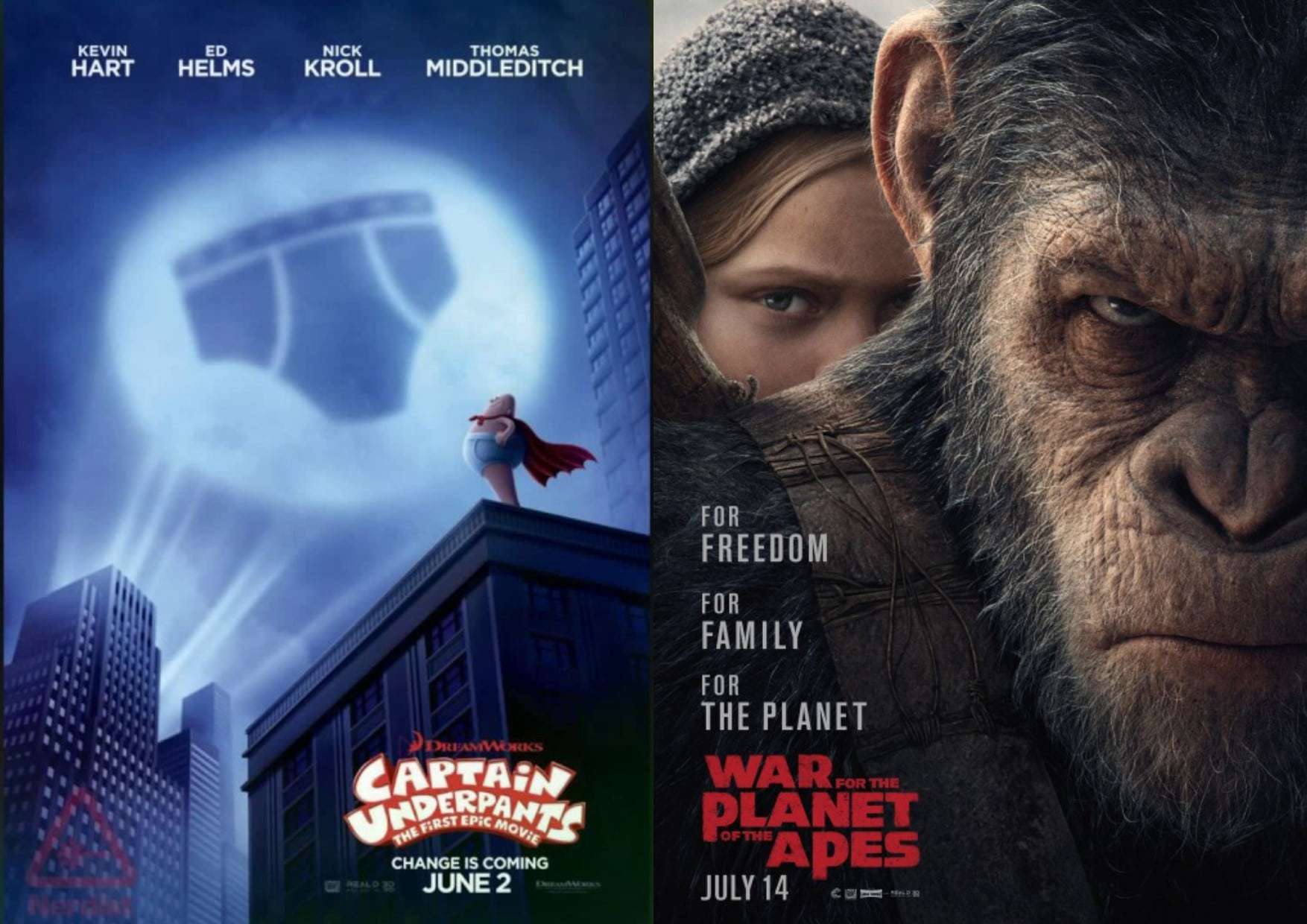 March 24: Captain Underpants braves Planet of the Apes - Ipswich First