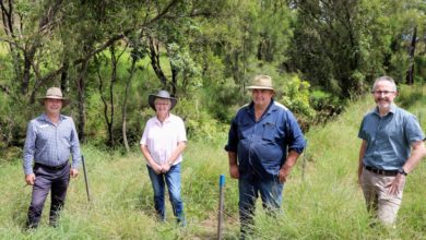 Photo of Griffith University and landholder collaboration to improve Ipswich waterway health