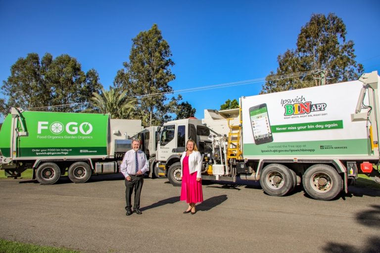 Worldclass technology for new Ipswich garbage truck fleet Ipswich First