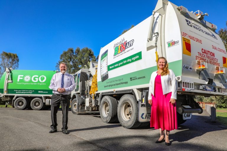 Worldclass technology for new Ipswich garbage truck fleet Ipswich First