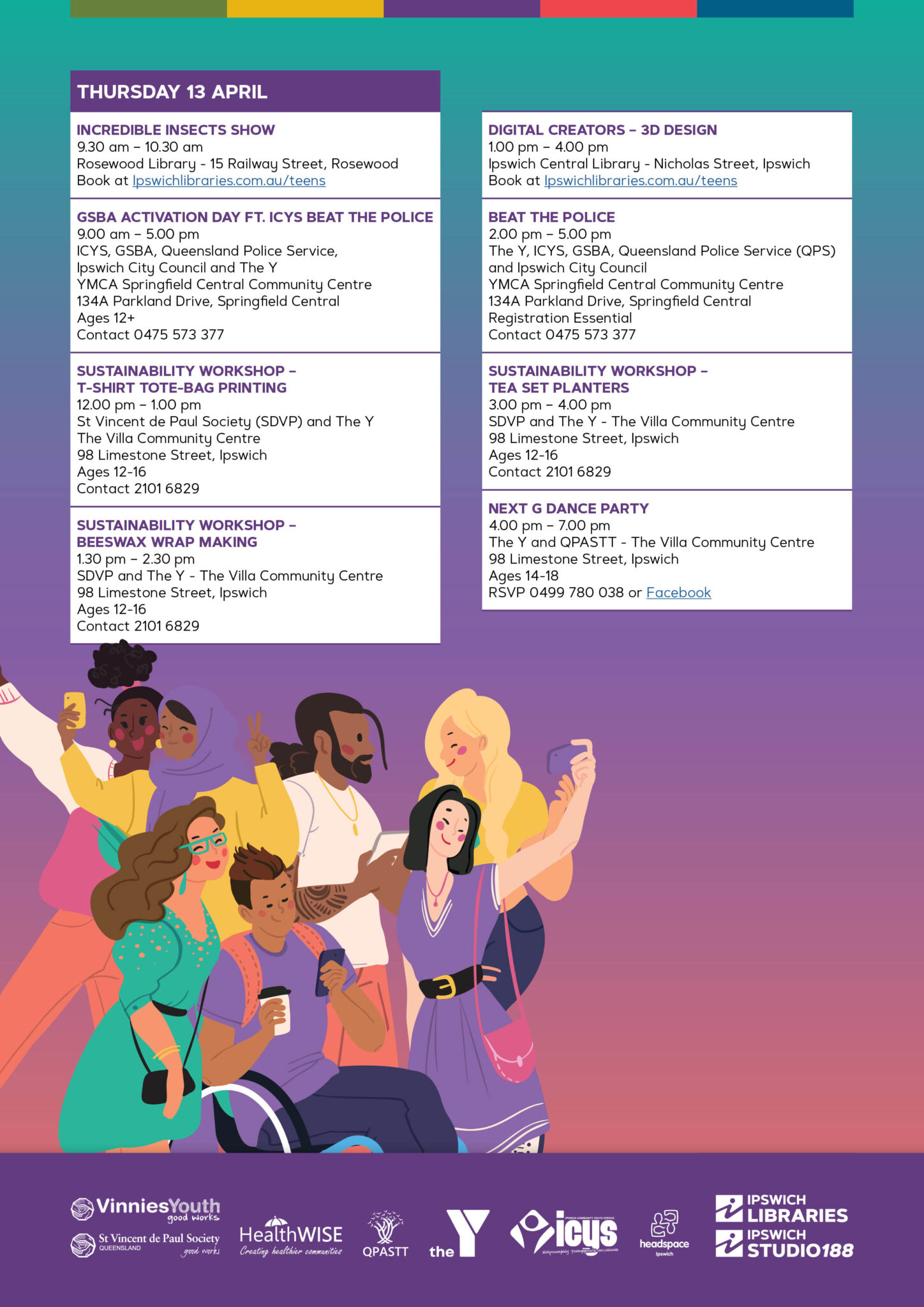 Stacks on for Ipswich's youth for Queensland Youth Week Ipswich First