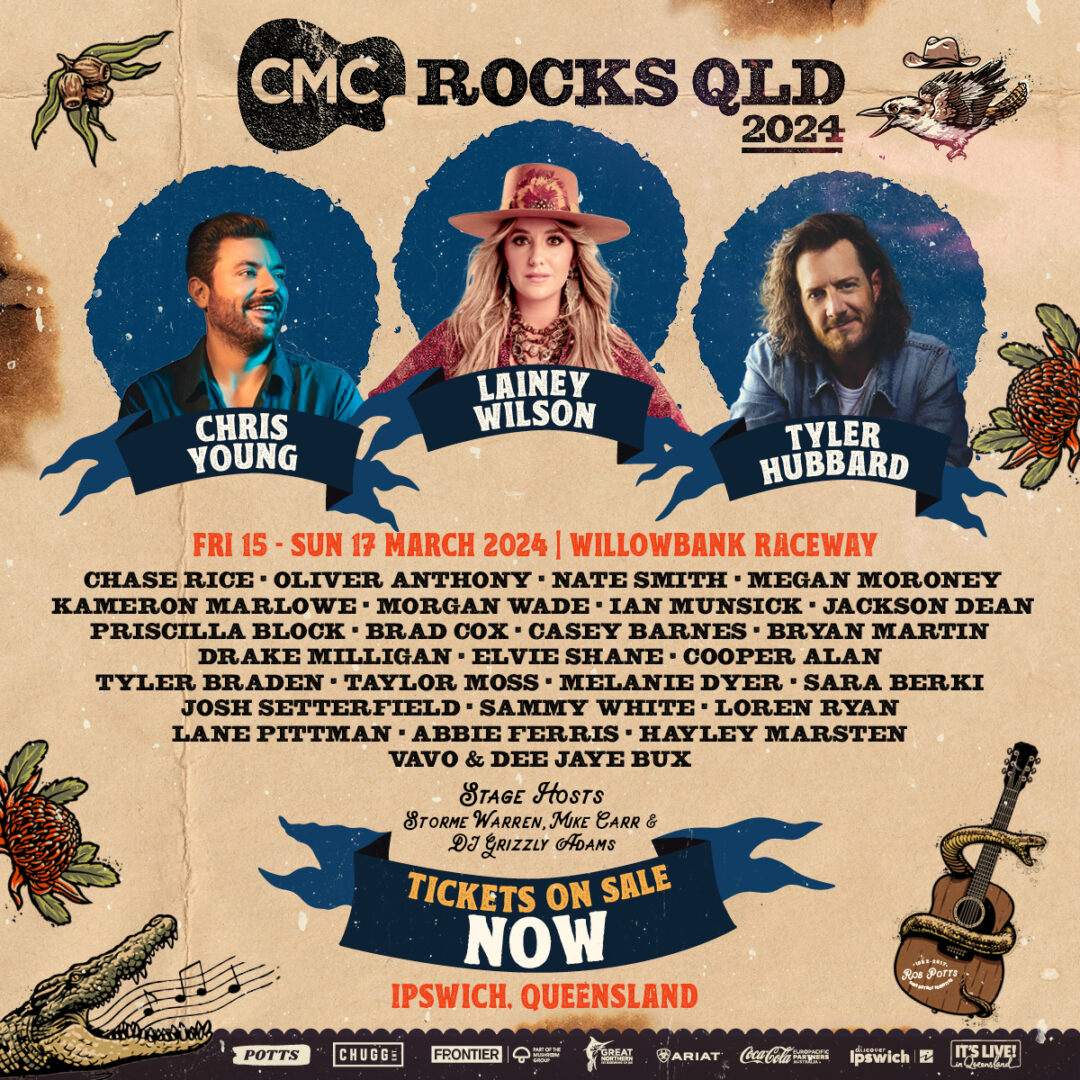 Country music stars to headline Ipswich festival Ipswich First