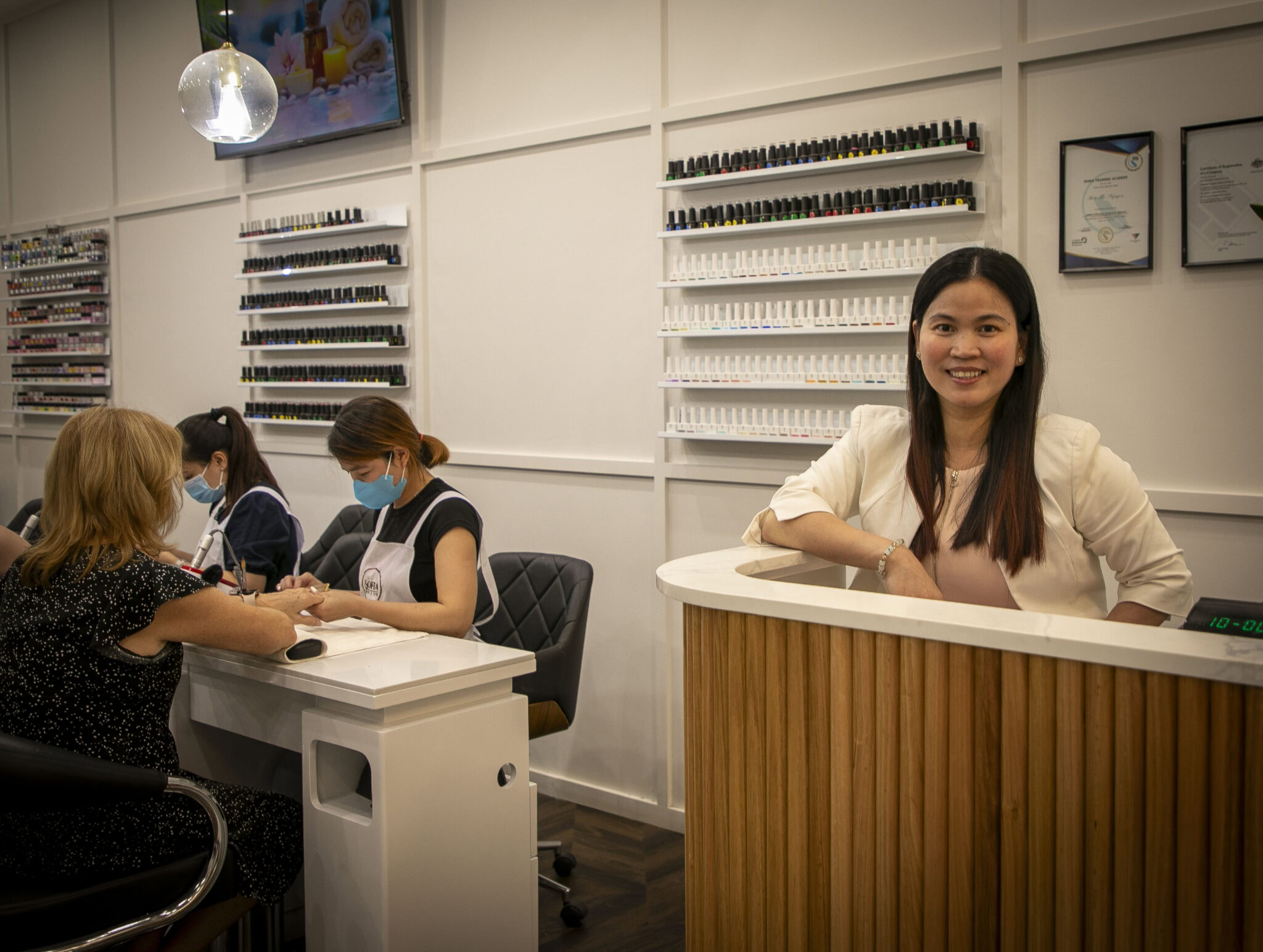 People of the Precinct Meet Sofia of Sofia's Nails and Spa Ipswich First